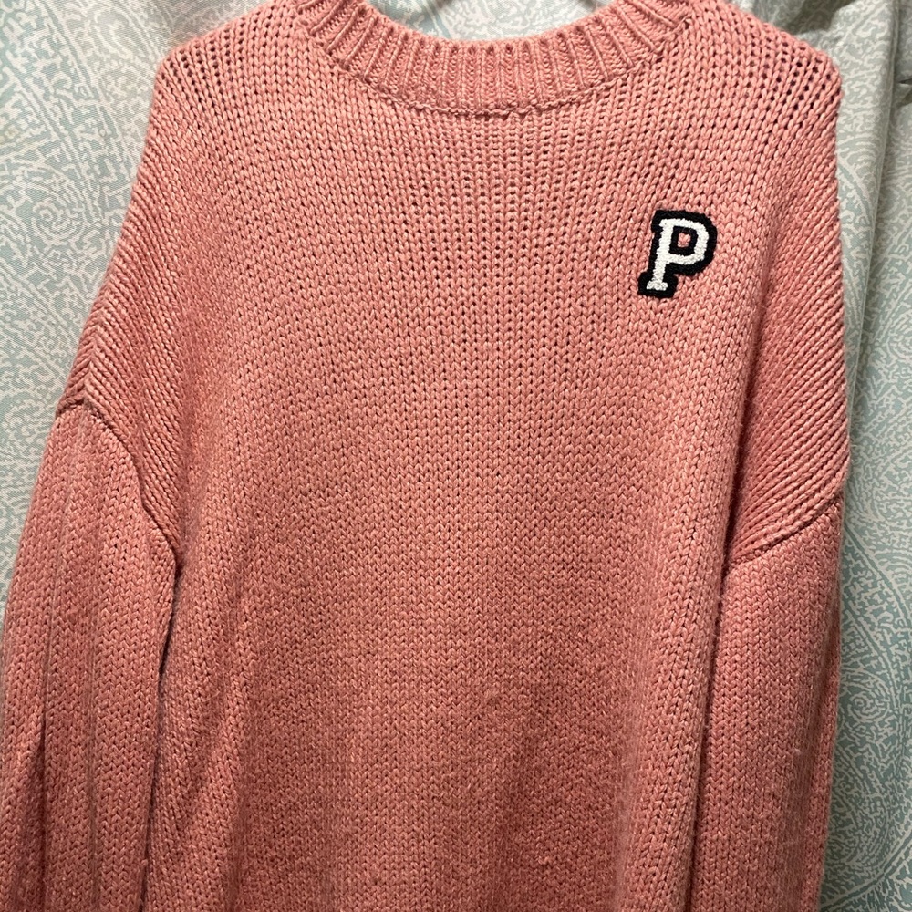 Size large pink sweater